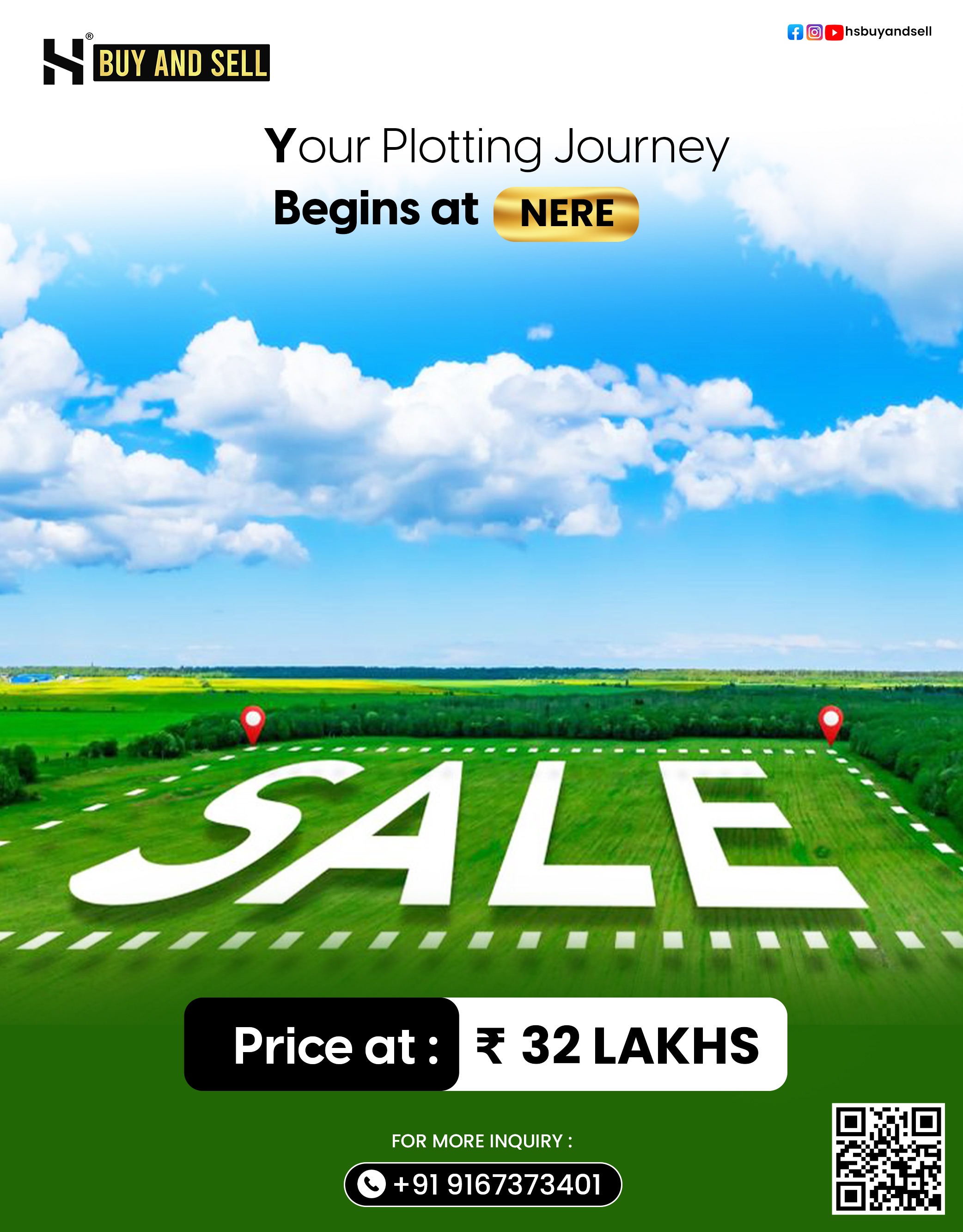 plot for sale in nere